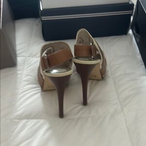 Elegant Tan Stilettos